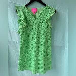 Lilly Pulitzer Eyelet Dress • NWOT • XXS